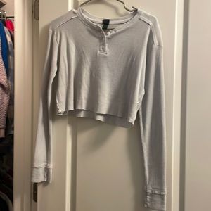 Target long sleeve top; size small